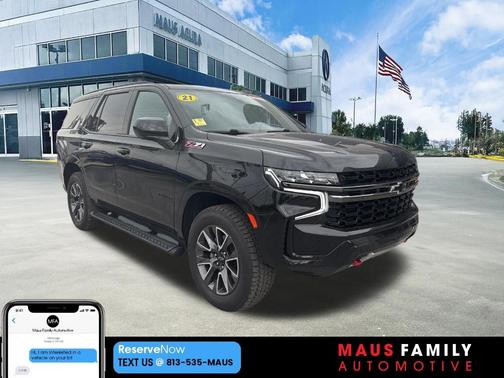 Black 2021 Chevrolet Tahoe Z71