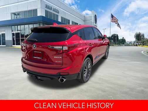 Red 2023 Acura RDX A-Spec Advance Package