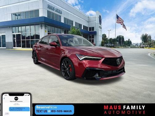 Red 2026 Acura Integra Type S