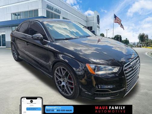 Black 2016 Audi S3 2.0T Premium Plus