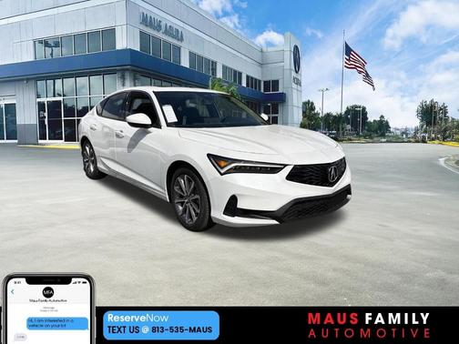 White 2026 Acura Integra Base