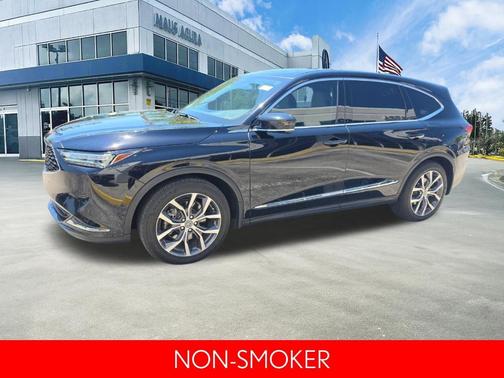 Black 2023 Acura MDX Technology