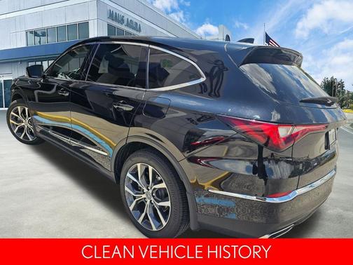 Black 2023 Acura MDX Technology