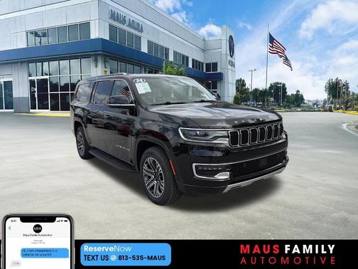 Black 2024 Jeep Wagoneer L Series II