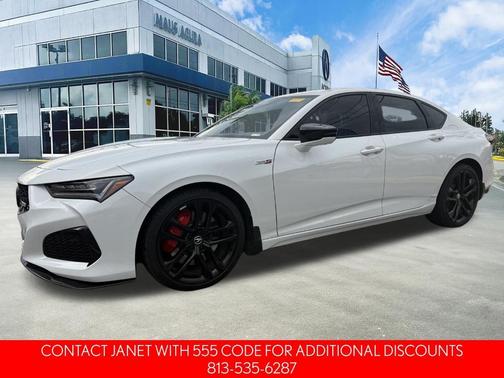 White 2024 Acura TLX Type S