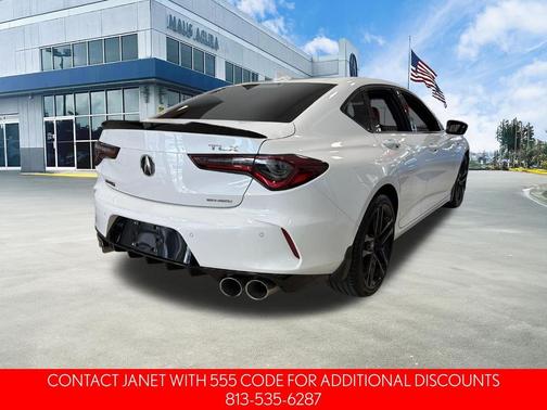 White 2024 Acura TLX Type S
