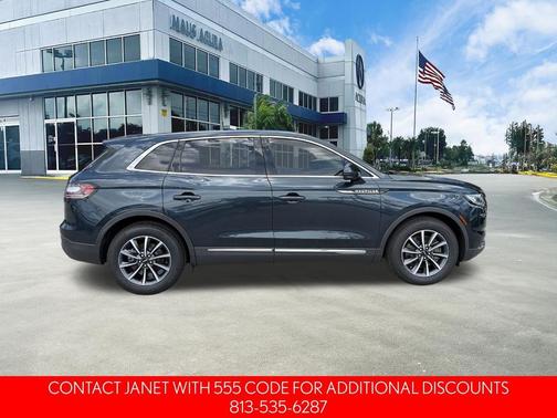 Blue 2022 Lincoln Nautilus Standard