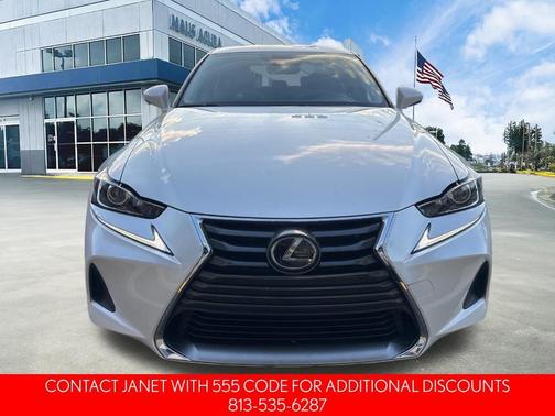 White 2019 Lexus IS 300 Base