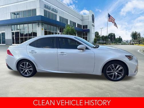 White 2019 Lexus IS 300 Base