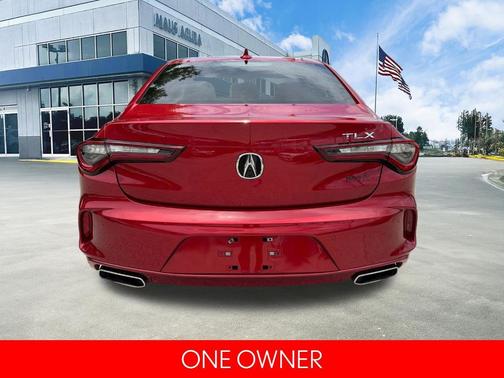 Red 2023 Acura TLX Technology