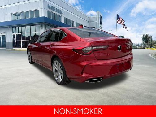Red 2023 Acura TLX Technology