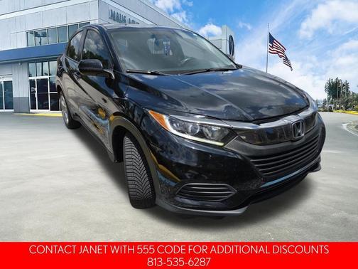Black 2020 Honda HR-V LX