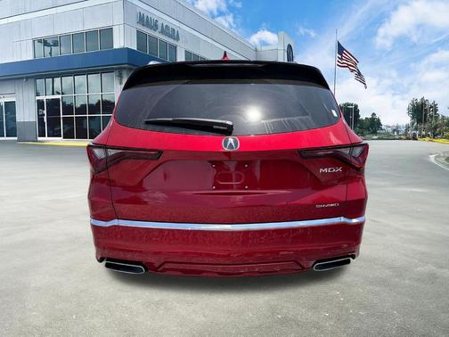 Red 2026 Acura MDX Advance Package