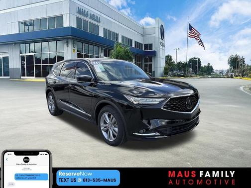 Black 2024 Acura MDX Base
