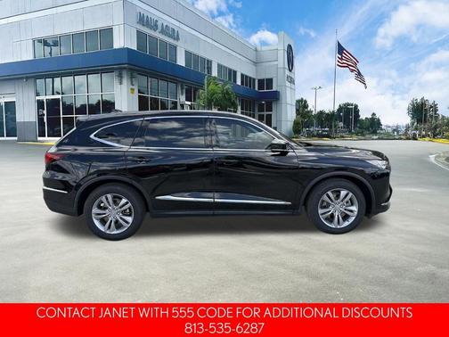 Black 2024 Acura MDX Base