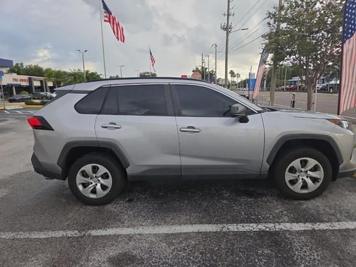 Silver 2021 Toyota RAV4 LE