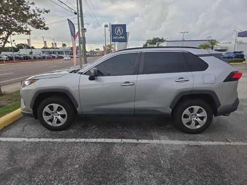 Silver 2021 Toyota RAV4 LE