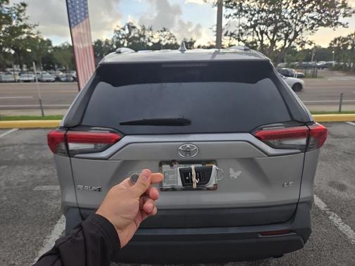 Silver 2021 Toyota RAV4 LE