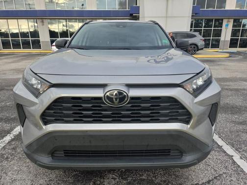 Silver 2021 Toyota RAV4 LE