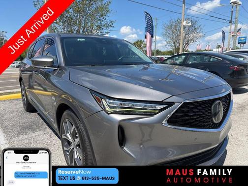 Gray 2023 Acura MDX Technology