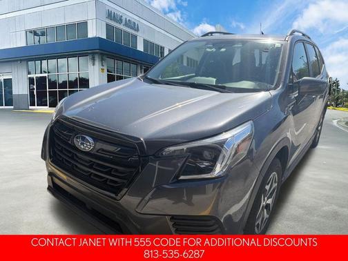 Magnetite Gray Metallic 2022 Subaru Forester Premium