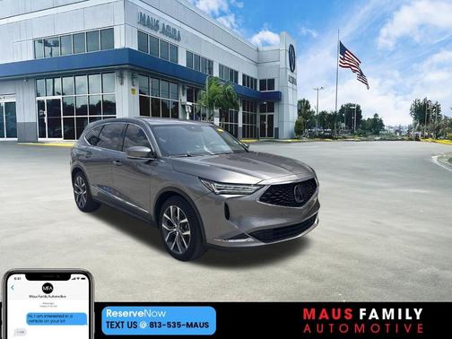 Gray 2023 Acura MDX Technology