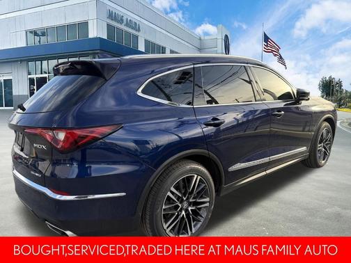 Blue 2022 Acura MDX Advance