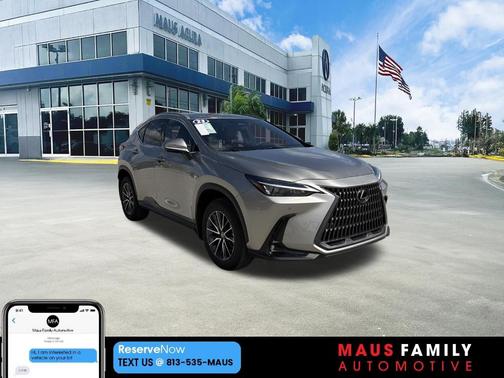 Silver 2023 Lexus NX 350 Premium
