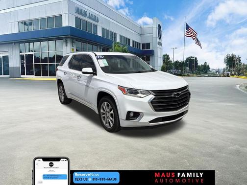 White 2019 Chevrolet Traverse Premier