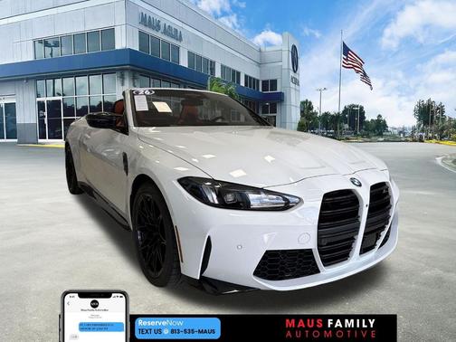 White 2026 BMW M4 Competition xDrive