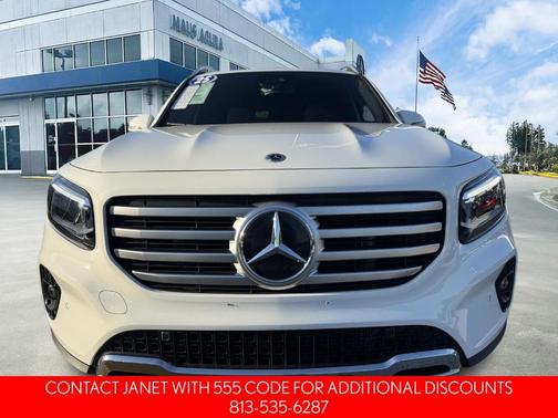 White 2025 Mercedes-Benz GLB 250 Base 4MATIC