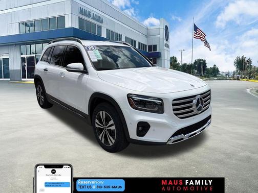 White 2025 Mercedes-Benz GLB 250 Base 4MATIC