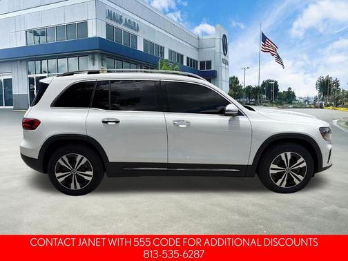 White 2025 Mercedes-Benz GLB 250 Base 4MATIC