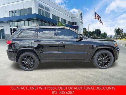 Black 2021 Jeep Grand Cherokee Laredo X