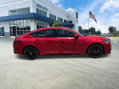 Red 2026 Acura Integra A-Spec Technology