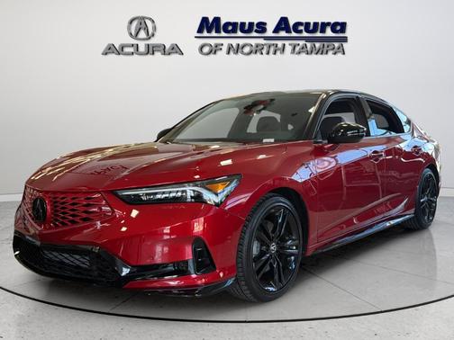 Red 2026 Acura Integra A-Spec Technology