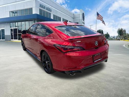 Red 2026 Acura Integra A-Spec Technology