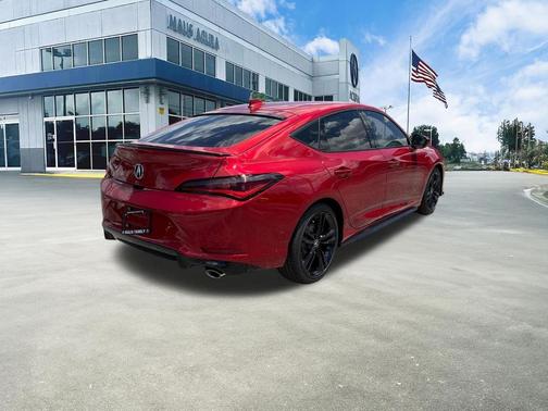 Red 2026 Acura Integra A-Spec Technology