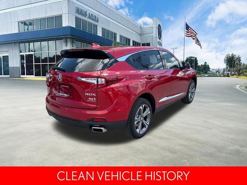 Red 2025 Acura RDX Technology Package