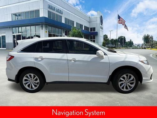 White 2017 Acura RDX Technology Package