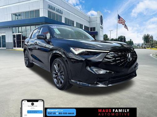 Black 2025 Acura ADX A-Spec