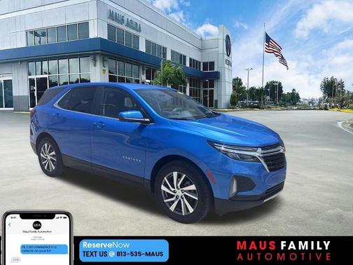 Blue 2024 Chevrolet Equinox LT