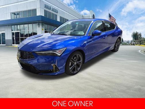 Blue 2024 Acura Integra A-Spec Technology