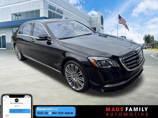 Black 2020 Mercedes-Benz S-Class S 450