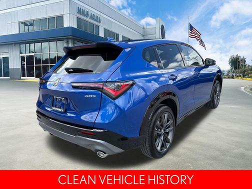 Blue 2025 Acura ADX A-Spec