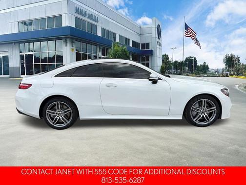 White 2020 Mercedes-Benz E-Class E 450 4MATIC