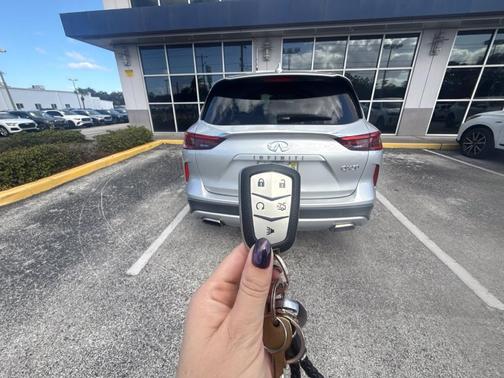Liquid Platinum 2019 INFINITI QX50 Pure