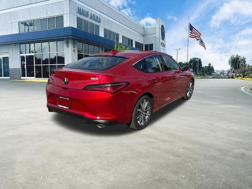 Red 2026 Acura Integra Base