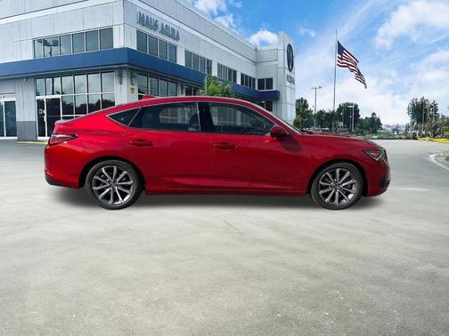 Red 2026 Acura Integra Base