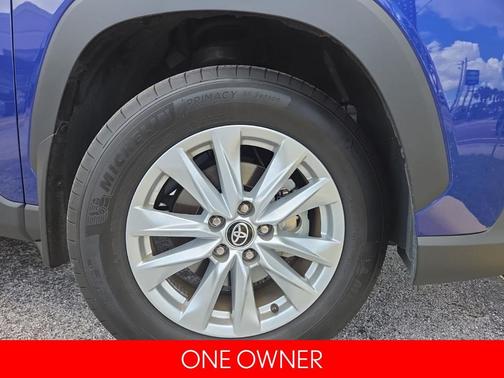 Blue 2025 Toyota Corolla Cross LE